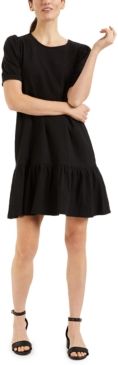 Ruffled-Hem T-Shirt Dress, Created for Macy's