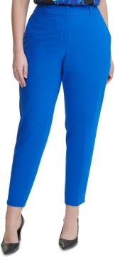 Plus Size Slim-Leg Pants