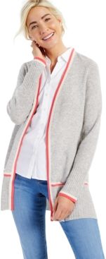 Cashmere Sammy Long-Sleeve Completer Sweater, Created for Macy's