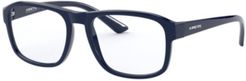 AN7176 Men's Oval Eyeglasses