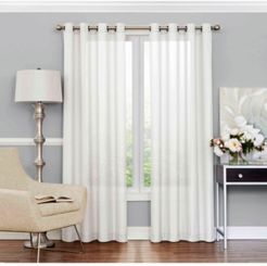 Liberty Light Filtering Sheer Curtain, 84" x 52"