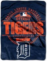 Detroit Tigers Micro Raschel Structure Blanket