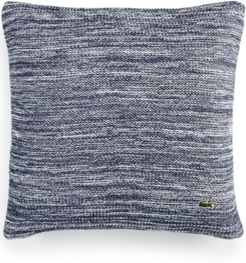 Chunk Knit Space Dye 18" Square Decorative Pillow Bedding