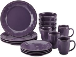 Cucina Lavender Purple 16-Pc. Set, Service for 4