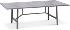 Wayland Aluminum 84" x 42" Rectangle Outdoor Dining Table, Created for Macy's