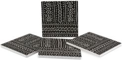 Mud Cloth 4-Pc. Coaster Set