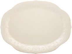 Dinnerware, French Perle Oval Platter