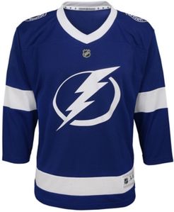 Tampa Bay Lightning Blank Replica Jersey, Big Boys (8-20)