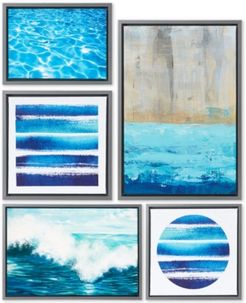 Madison Park Water Tide 5-Pc. Gallery Wall Art Set