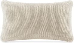 Bree Chunky-Knit 12" x 20" Oblong Pillow Cover