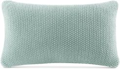 Bree Chunky-Knit 12" x 20" Oblong Pillow Cover