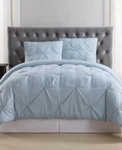 Pleated Twin Xl Comforter Set Bedding