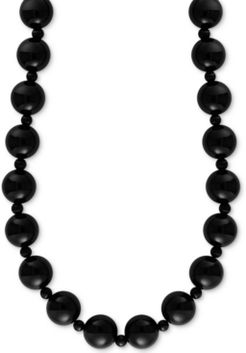 Effy Onyx (4 & 10mm) Bead 20" Statement Necklace