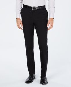 Grand. os Wearable Technology Slim-Fit Stretch Solid Suit Pants