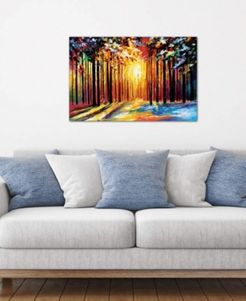 "Sun Of January" by Leonid Afremov Gallery-Wrapped Canvas Print (18 x 26 x 0.75)