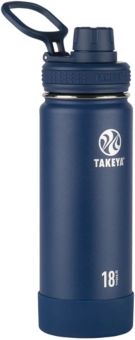 Actives 18oz Insulated Stainless Steel Water Bottle with Insulated Spout Lid