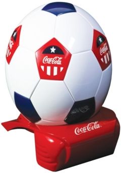 Coca Cola Soccer Ball Cooler