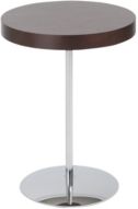 Raymond Adjustable Side Table with Chrome Base