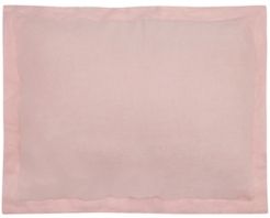 Home Washed Linen King Sham- Blush Bedding