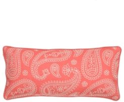 Home Ashbury Spring Coral Pillow 12" x 24"