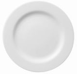 Moon White Salad Plate