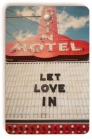 Let Love In Rectangle Cutting Board