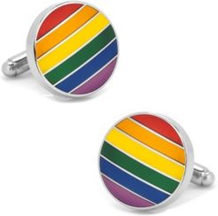 Rainbow Stripe Cufflinks
