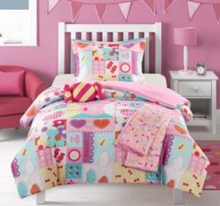 Candy 4 Piece Twin Comforter Set Bedding