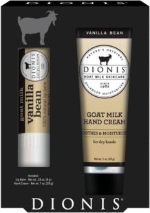 Vanilla Bean Hand Cream and Lip Balm Gift Set