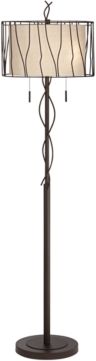 Kathy Ireland Metal Climbing Vine Floor Lamp