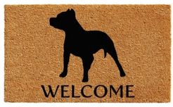 Pit Bull 17" x 29" Coir/Vinyl Doormat Bedding