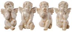 Cherub Sitting Angels, Set of 4