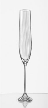 Viola Optic Fluted Champagne Glass 6.5 Oz, Set of 6