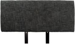 Ali Button Tufted Upholstered California King Headboard