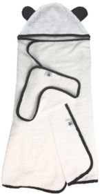 Viscose from Bamboo Hooded Bath Towel Set 2 piece Bedding