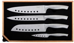 5-Piece Japanese Stainless Steel Knife and Sharpener Set