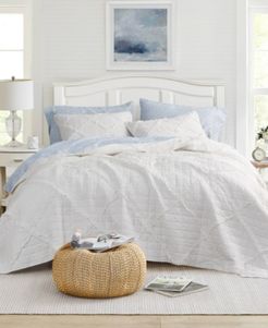 Maisy White Quilt Set, Twin Bedding