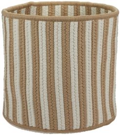 Baja Stripe Braided Storage Basket