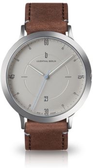 Zeitgeist Automatik Light Brown Leather Watch 42mm