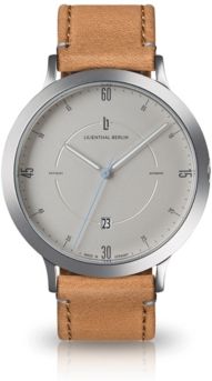 Zeitgeist Automatik Light Brown Leather Watch 42mm