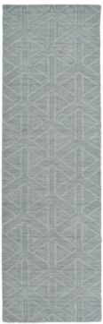 Imprints Modern IPM08-79 Light Blue 2'6" x 8' Runner Rug