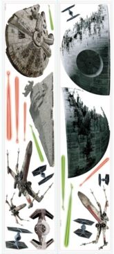 Star Wars Classic Spaceships Pands Wall Decals