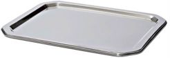 Rectangular Stainless Steel Food Serving Tray