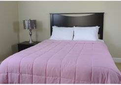 Microfiber Reversible Blanket Soft Plush to Satin Cool, King Bedding