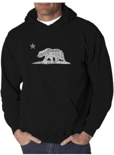 Word Art Hoodie - California Bear