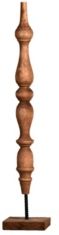 Handcarved Spinster on Stand in Vintage-Inspired Finish