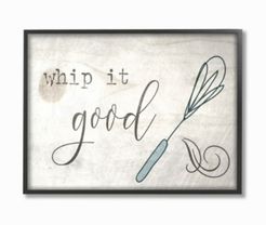 Whip It Good Whisk Framed Giclee Art, 11" x 14"