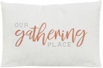 Our Gathering Place Lumbar Pillow