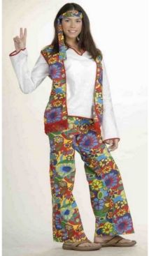 Hippie Dippie Woman Costume