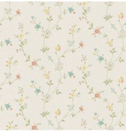 20.5" x 369" Samuelsson Small Floral Trail Wallpaper